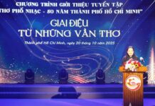 Tôn vinh 50 năm TP. Hồ Chí Minh qua giai điệu từ những vần thơ
